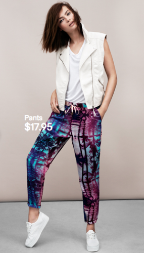 H&M PANTS WOMEN SS 13 CAMPAIGN - 5