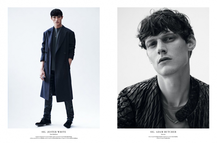 L'OFFICIEL HOMMES ITALIA FW 2014 - 2