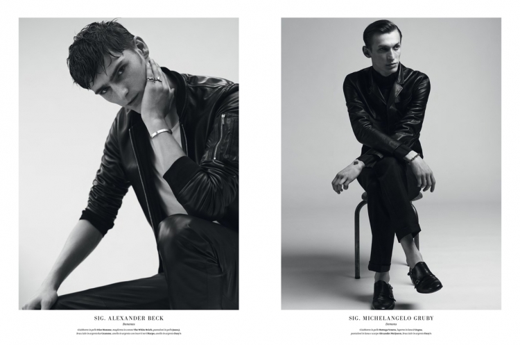 L'OFFICIEL HOMMES ITALIA FW 2014 - 6