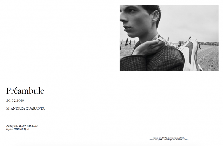 L'OFFICIEL HOMMES PARIS + #58 - 1